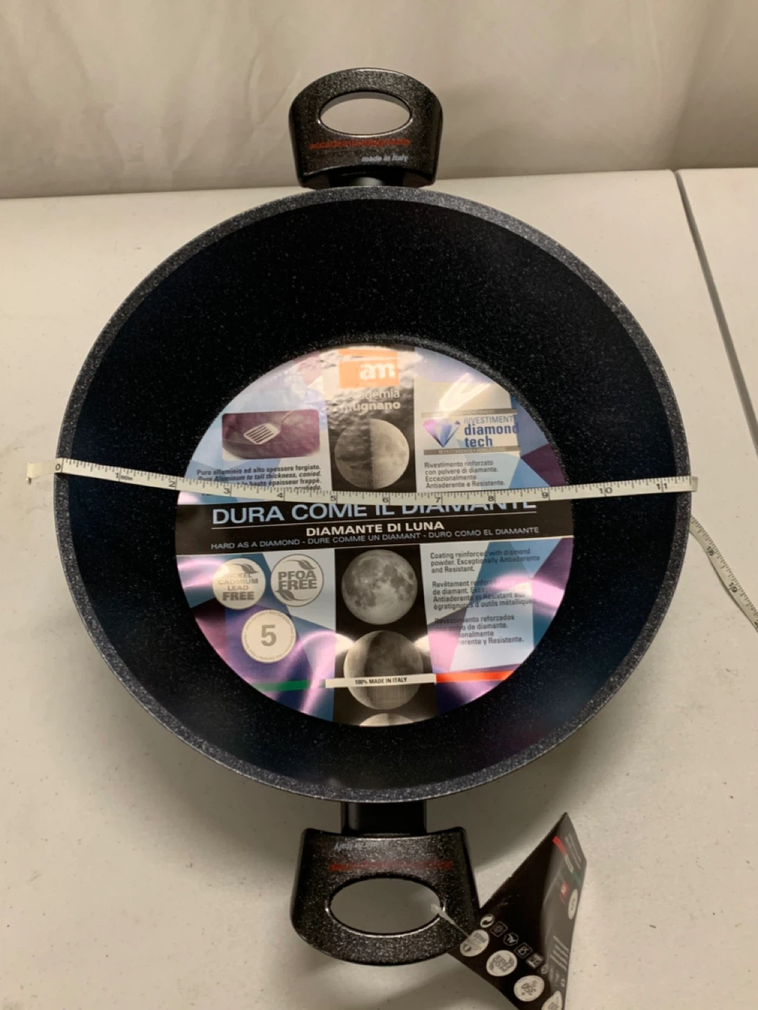 Academia Mugnano DIAMANTE DI LUNA Non-Stick Frying Pans Set - photo 2