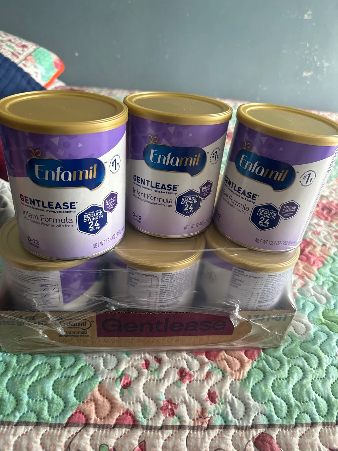 Enfamil Gentlease Infant Formula - 3 Cans