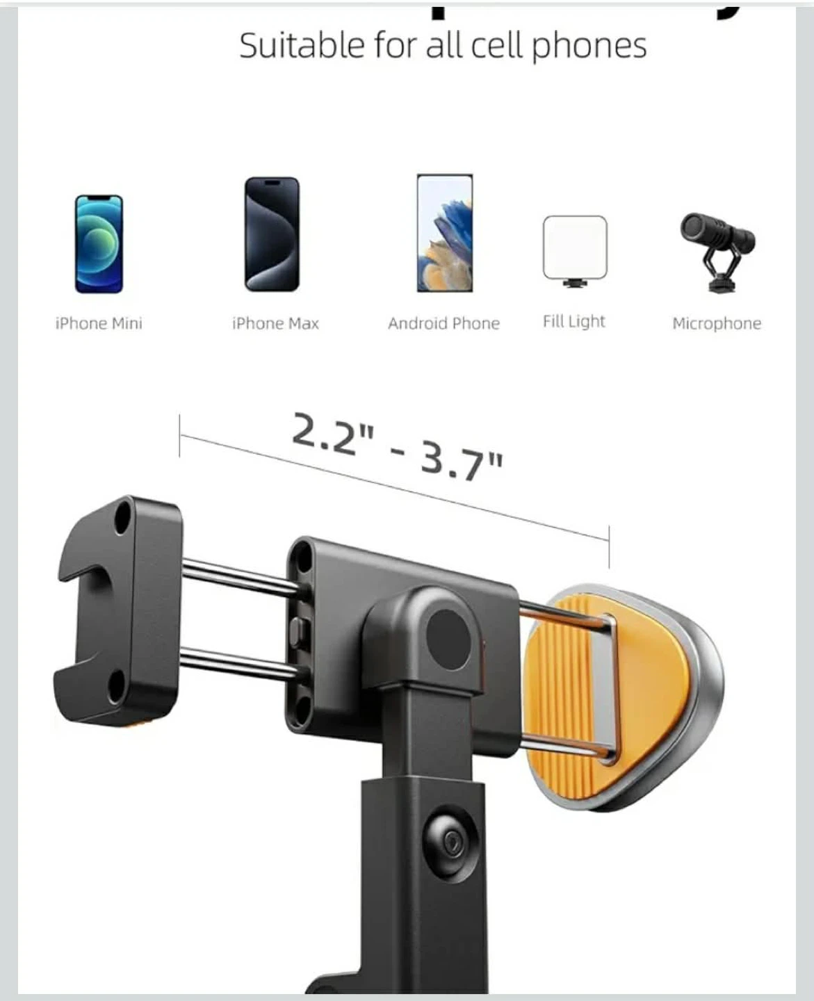 Selfie Stick Tripod with Remote - photo 3