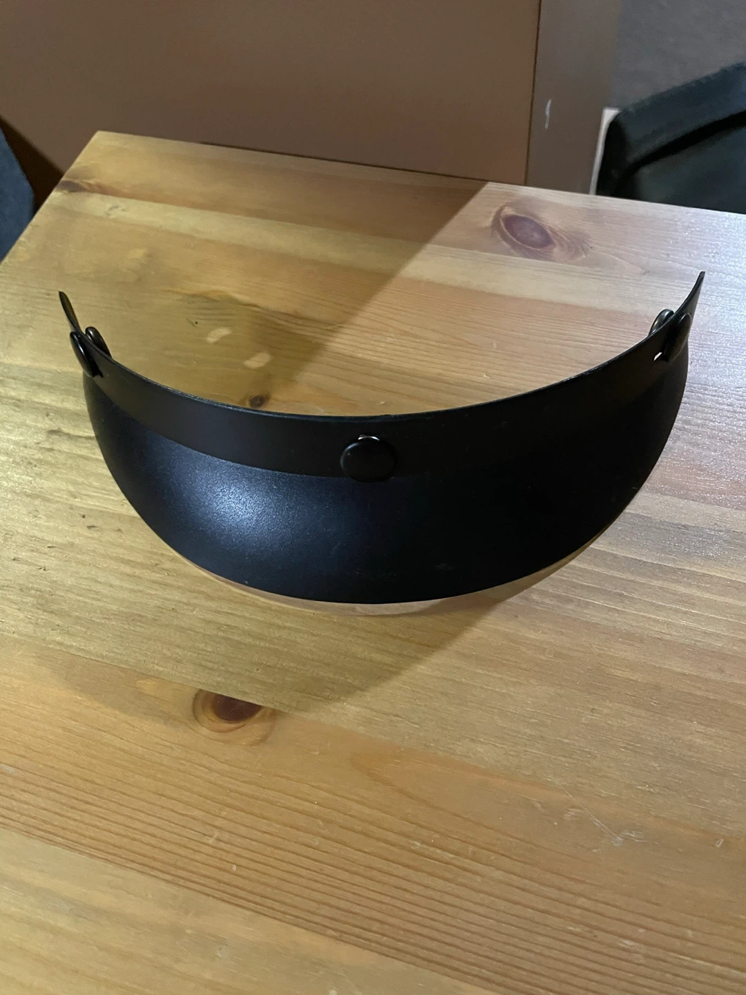 Black Helmet Visor