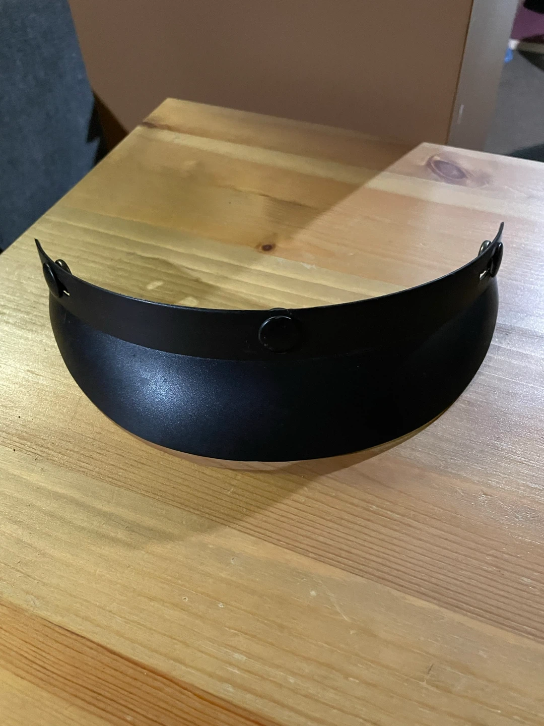 Black Helmet Visor - photo 2
