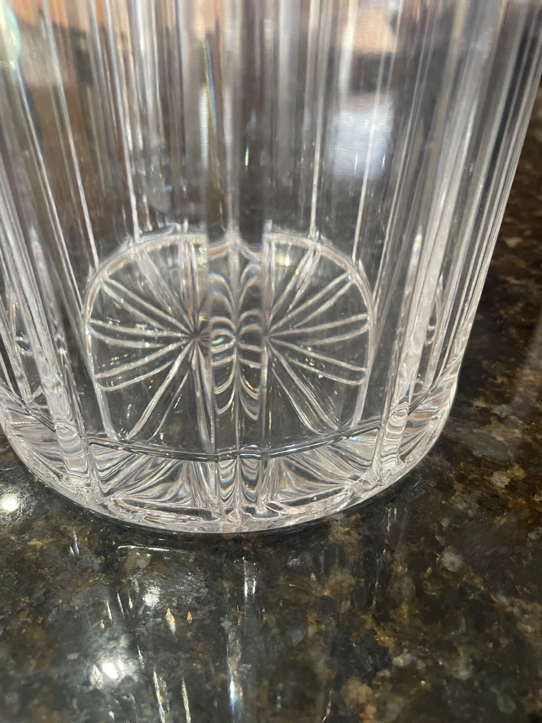 Crystal Glass Canister with Lid - photo 3
