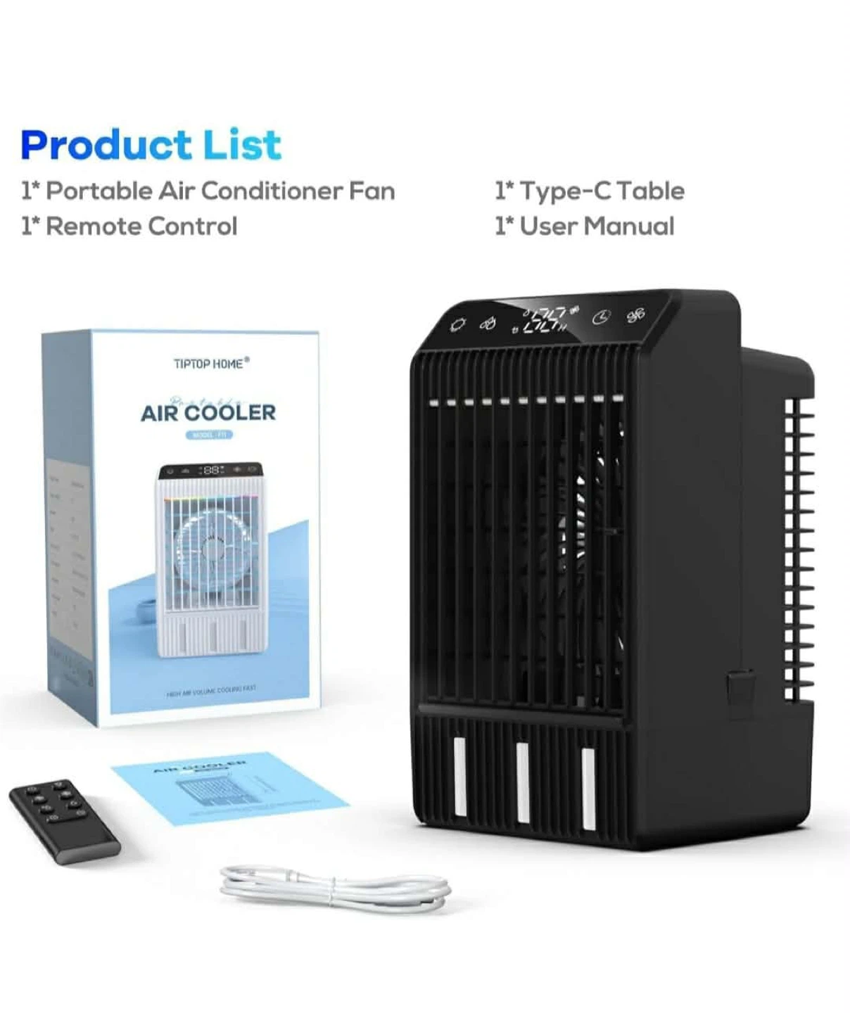 Tiptop Home Portable Air Cooler Fan - photo 5