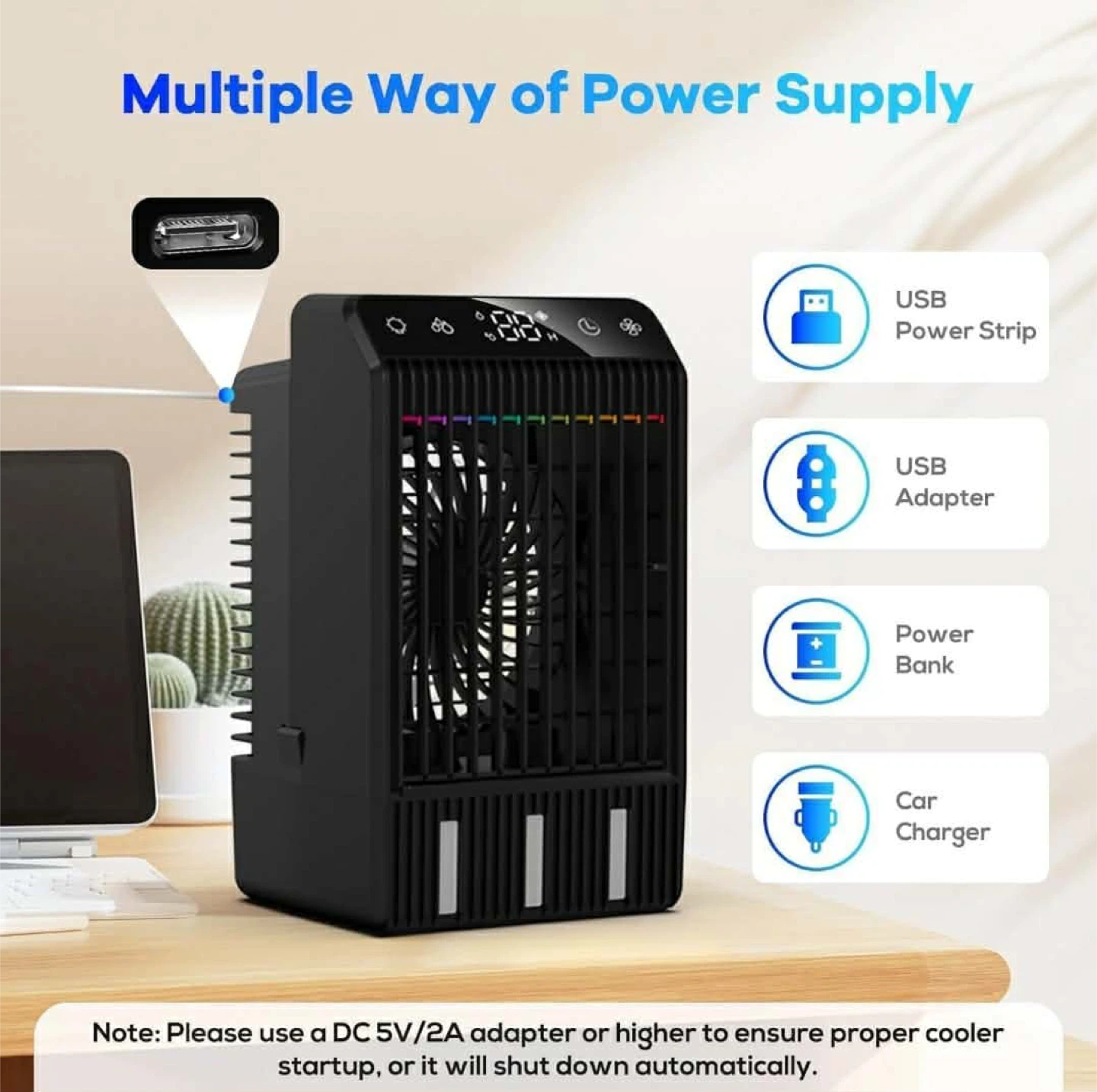 Tiptop Home Portable Air Cooler Fan - photo 4