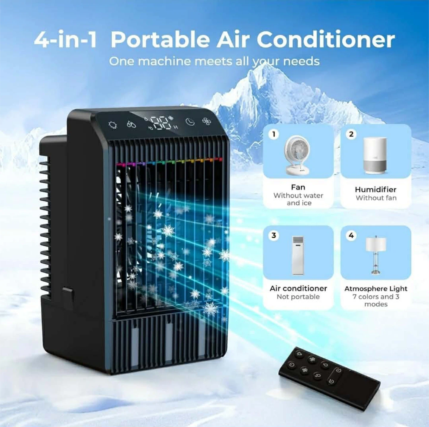 Tiptop Home Portable Air Cooler Fan - photo 3