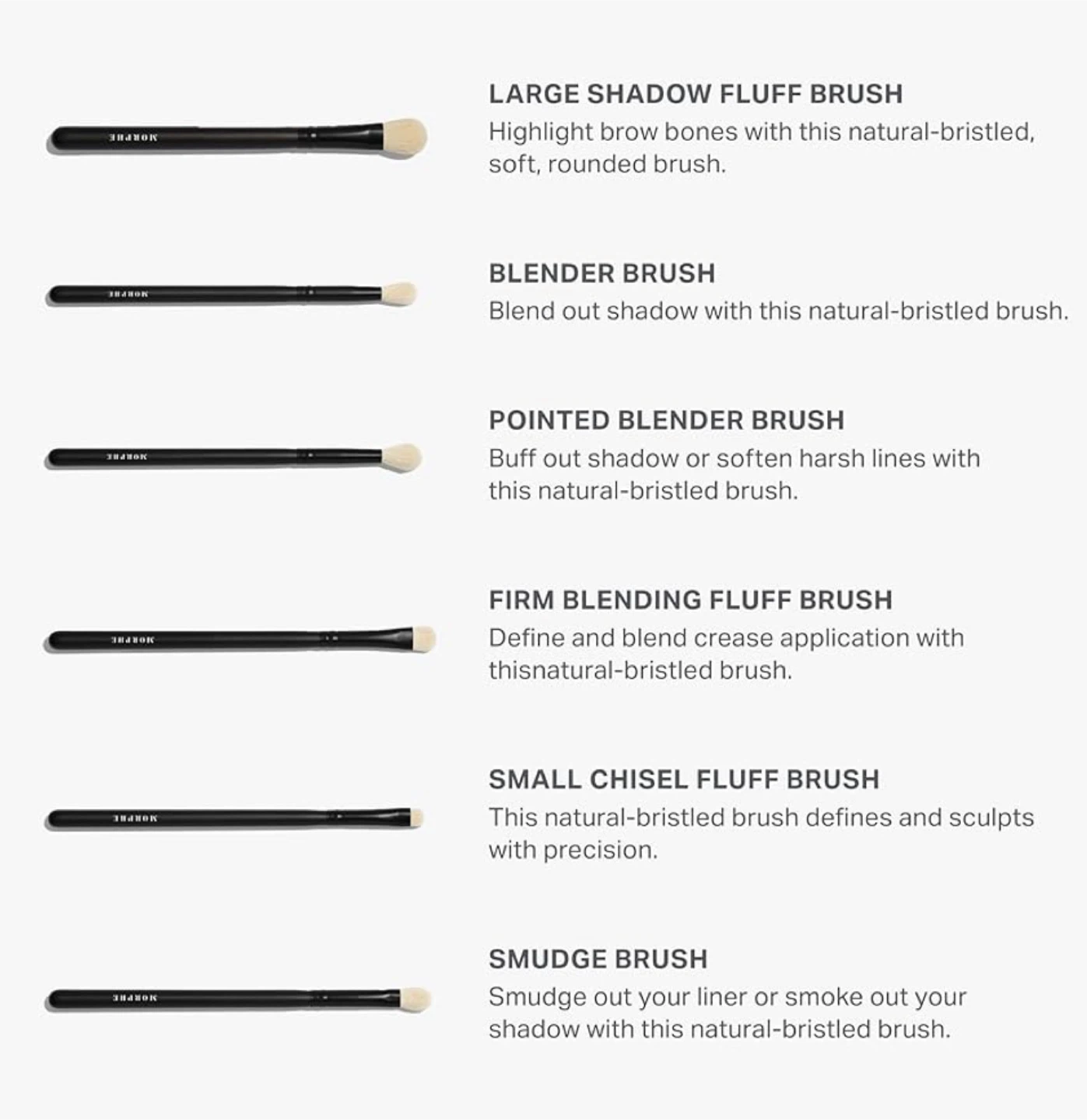 Morphe Makeup Brush Set with Pouch - photo 4