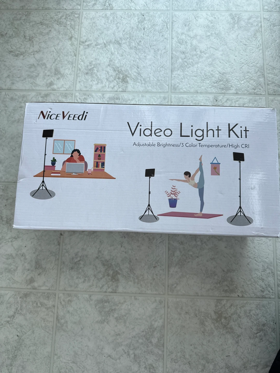 NiceVeedi Video Light Kit