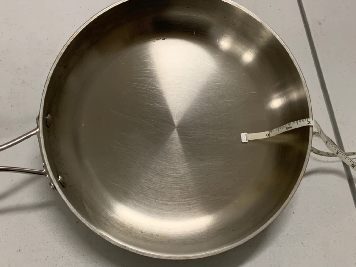 Premium Stainless Steel Skillet / Frying Pan with Lid 24CM - photo 3