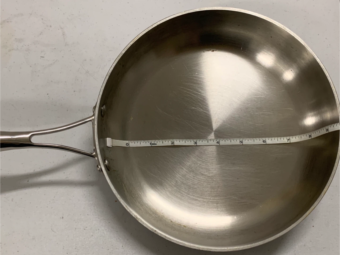 Premium Stainless Steel Skillet / Frying Pan with Lid 24CM - photo 4