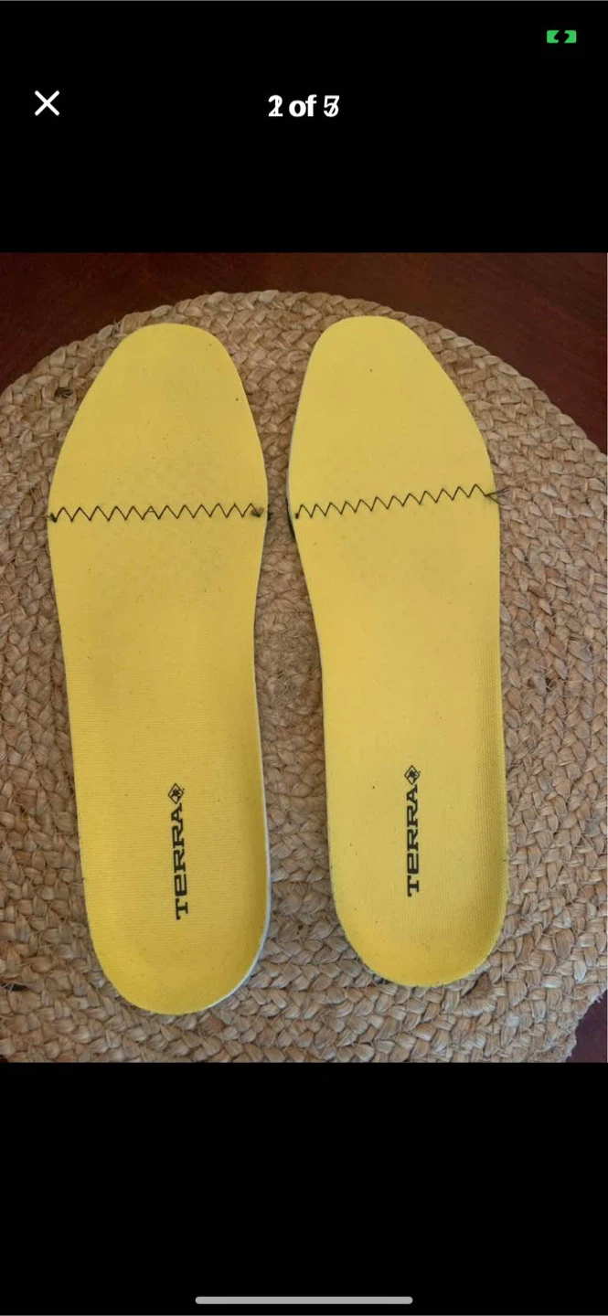 men’s NEW Terra Boot Insoles