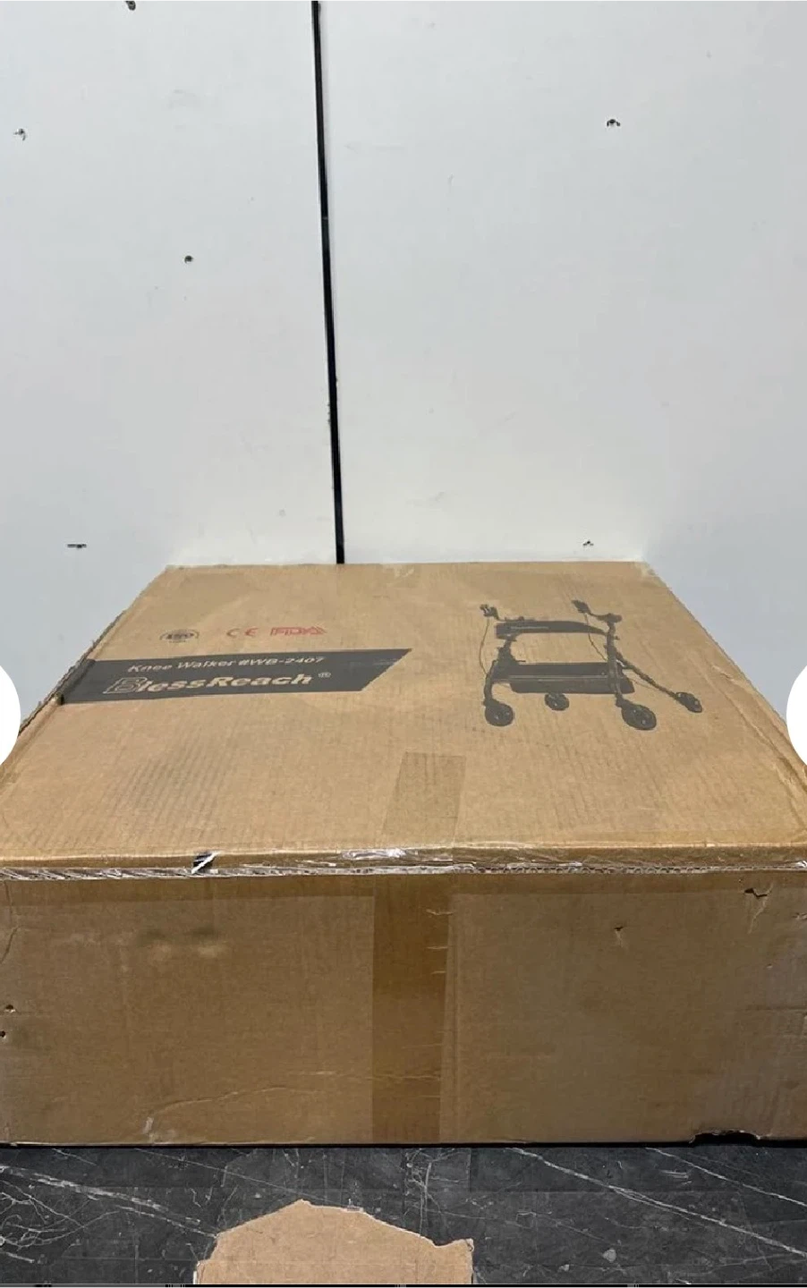 NEW Heavy Duty Upright Rollator Walker for Seniors - photo 5
