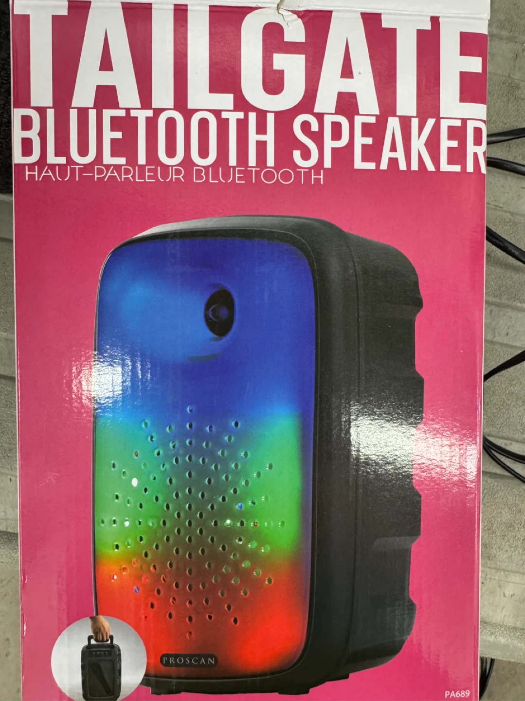 PROSCAN Tailgate Bluetooth Speaker