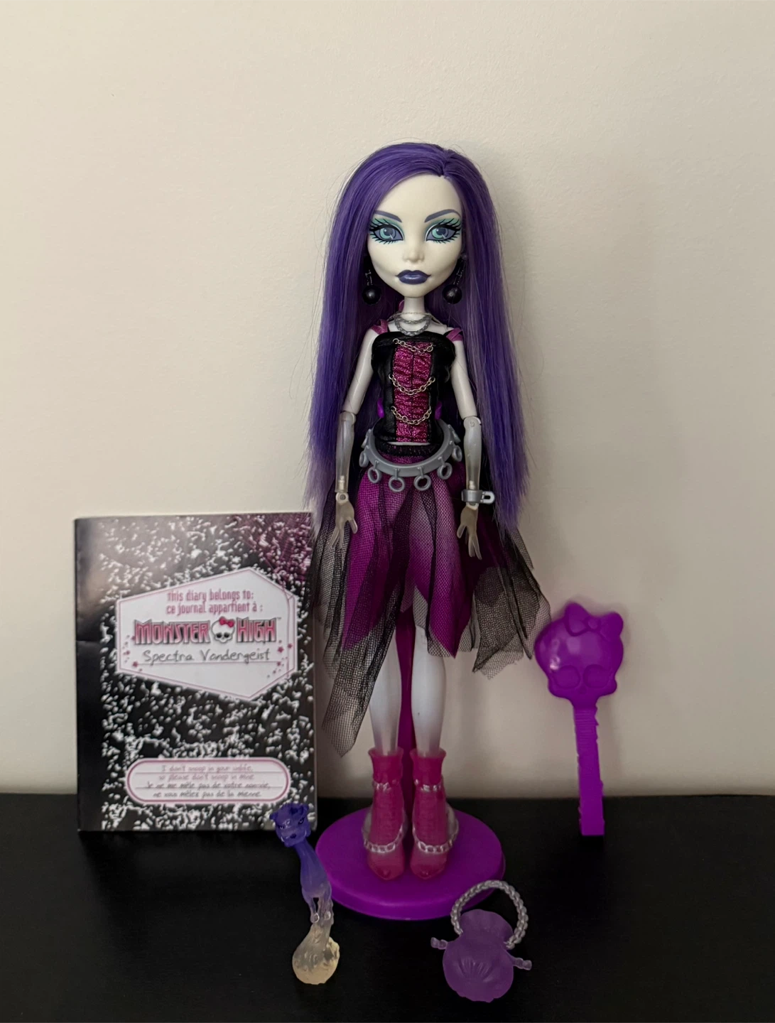 Monster high first wave Spectra Vondergeist complete