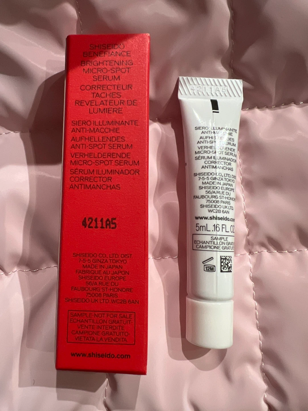 Shiseido Benefiance Brightening Micro-Spot Serum (5mL Sample) - photo 2