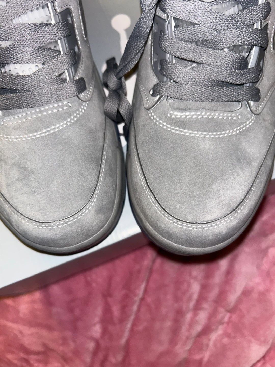 Air Jordan 5 Retro GreyWolf Suede Men's Shoes - photo 3
