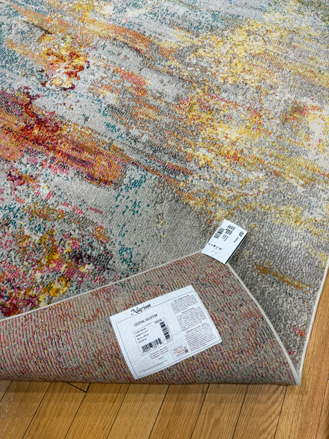 Nourison Celestial CES02 Sealife Indoor Area Rug 5'3" x 7'3" - photo 2