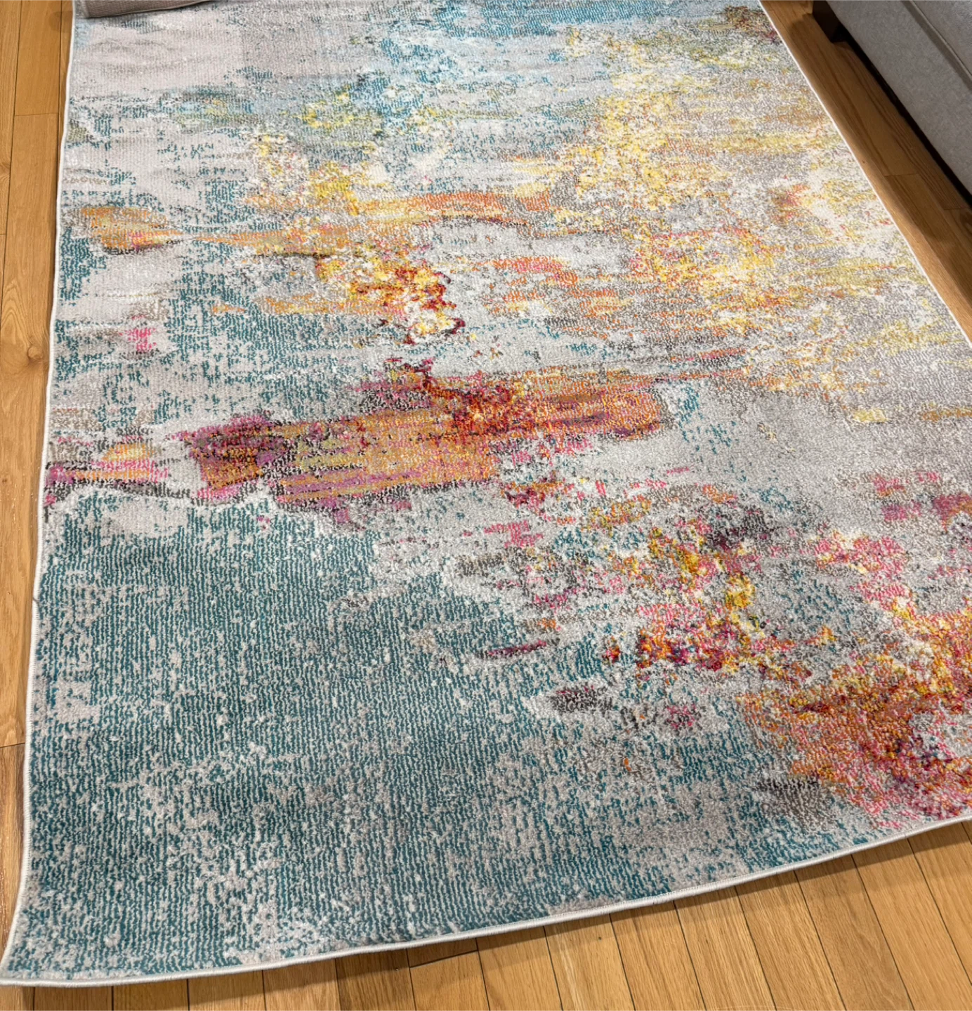 Nourison Celestial CES02 Sealife Indoor Area Rug 5'3" x 7'3"