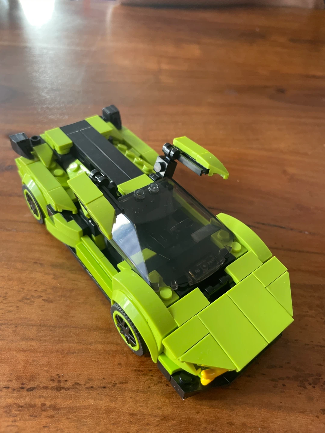 Lime Green Sports Car Set