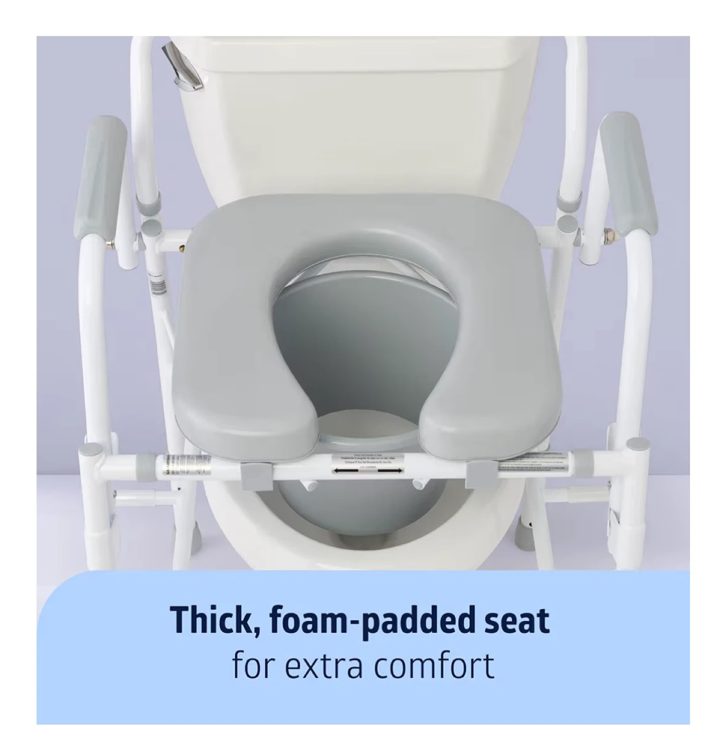 New Folding Commode Chair with Pail - photo 4
