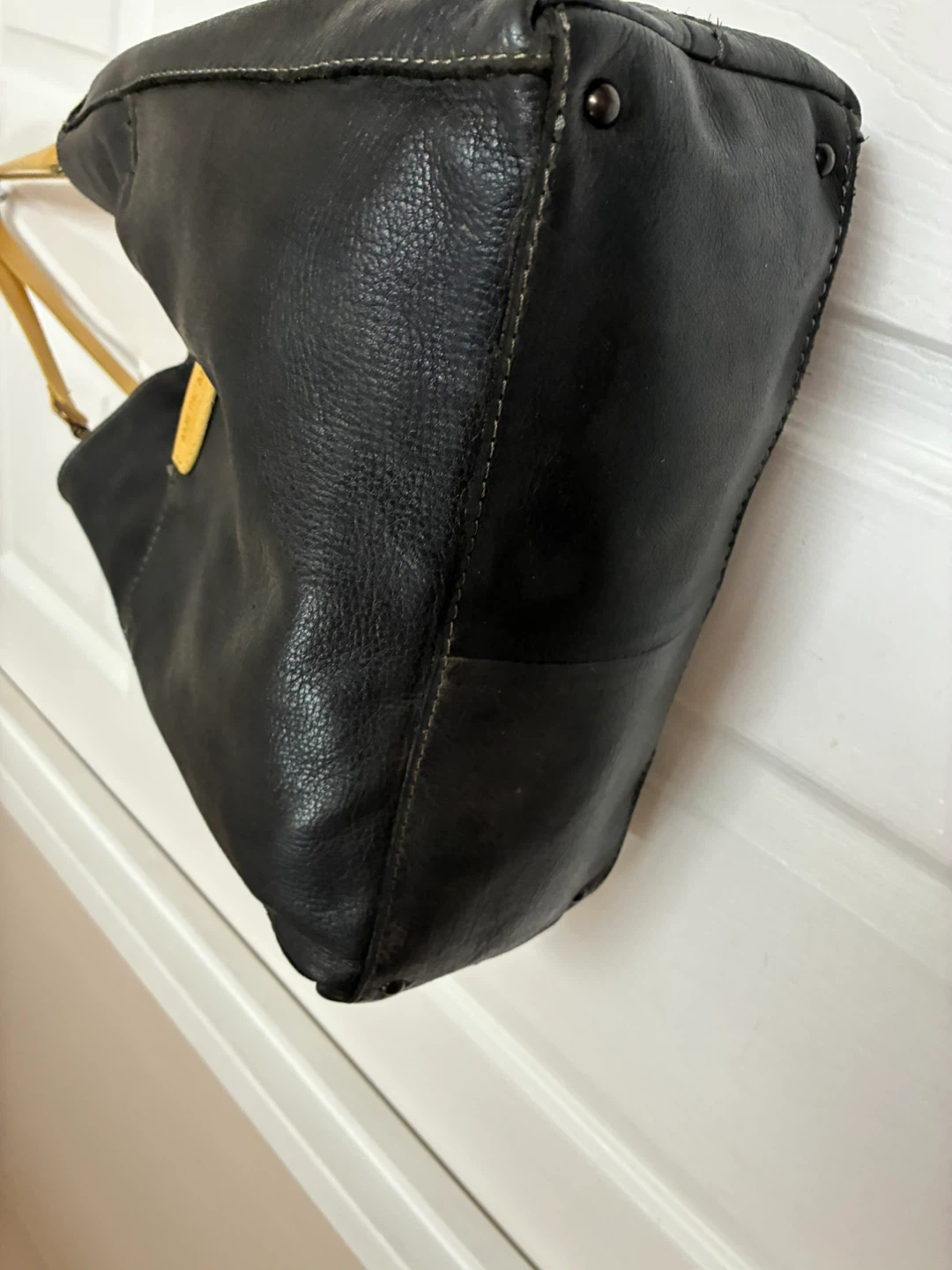 American Leather Co. Black Leather Purse - photo 3