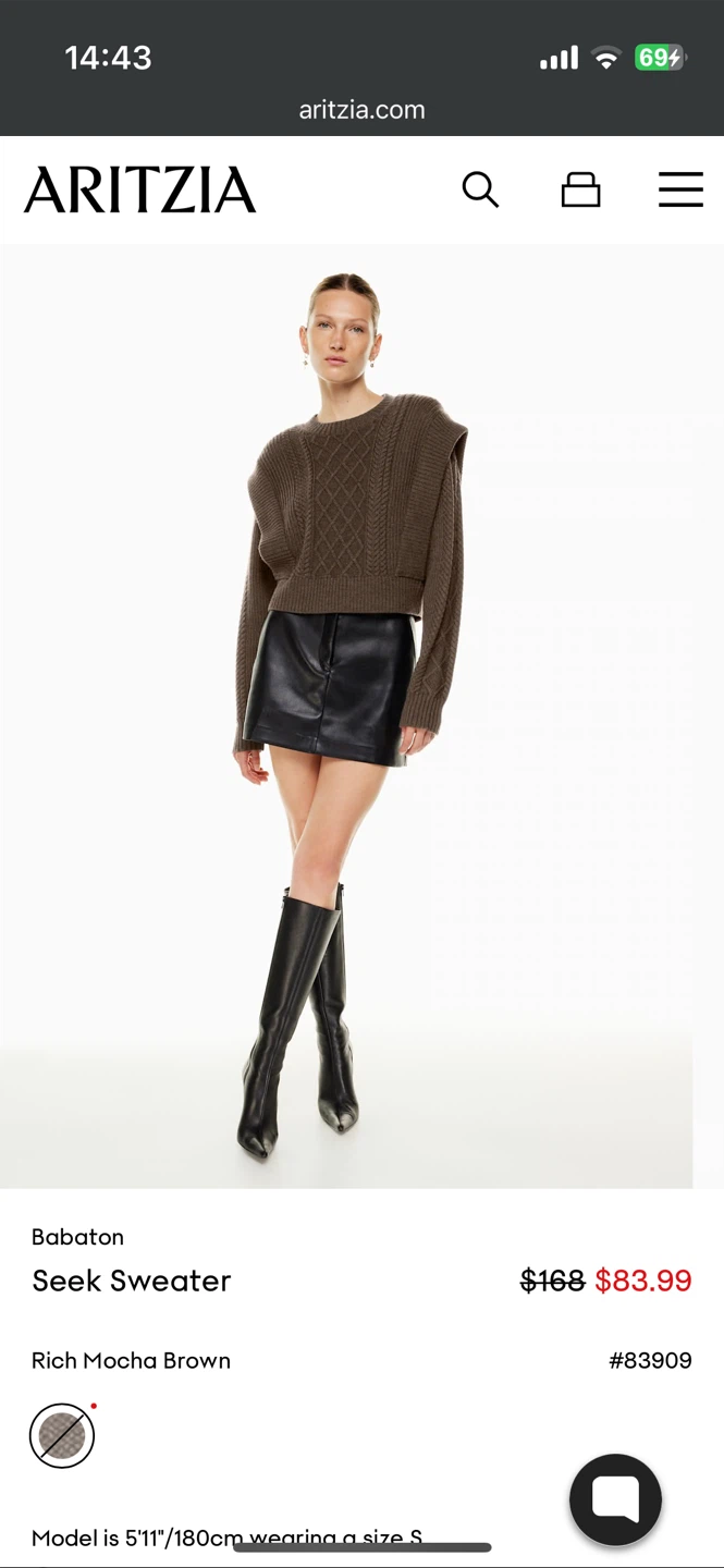 Babaton Seek Sweater - Rich Mocha Brown