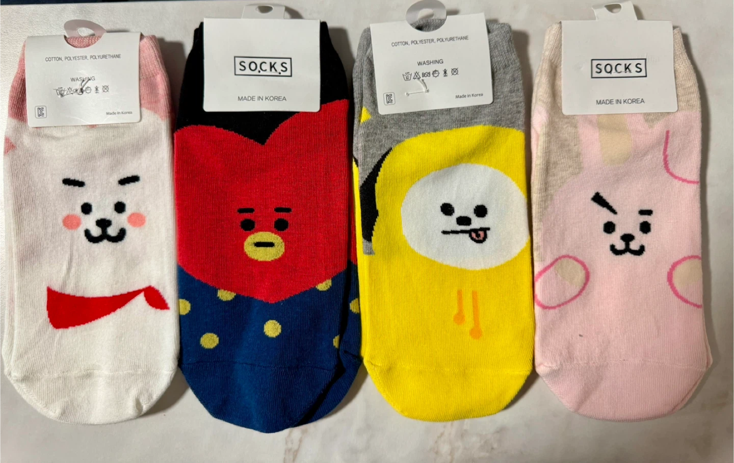 BT21 Character Socks