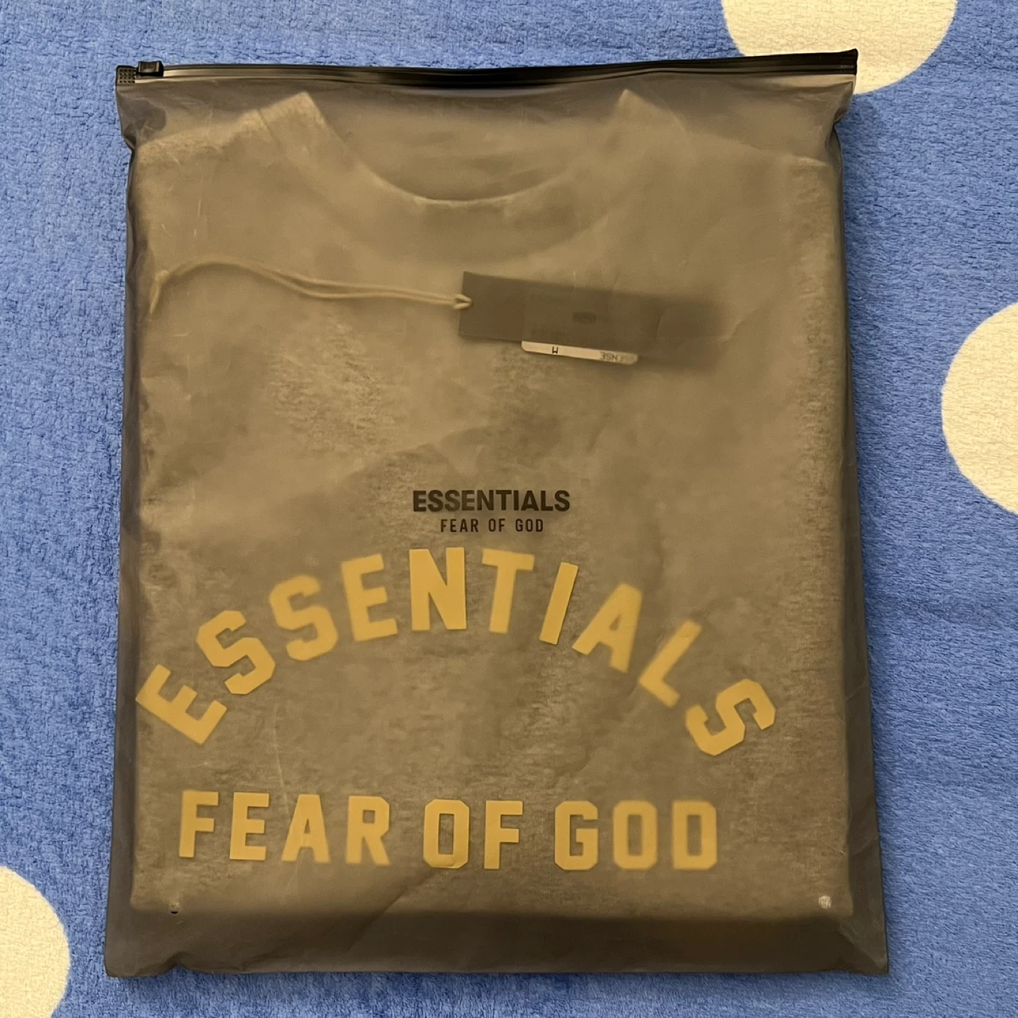 (Retail $125)New Fear of God Essentials Grey T-Shirt