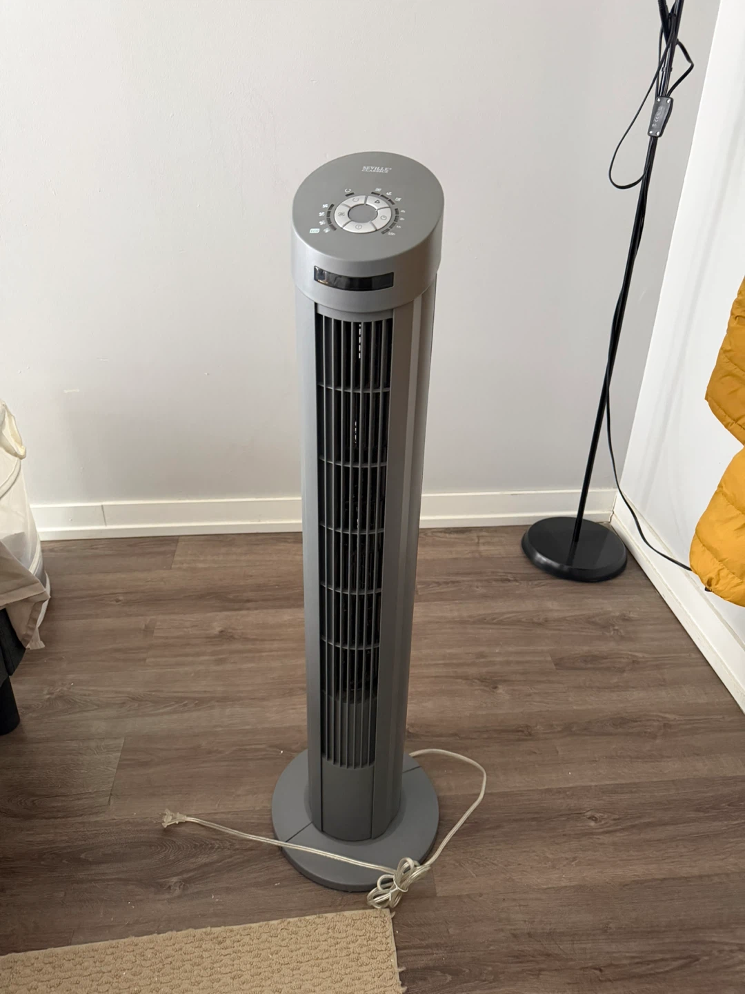 Seville Tower Fan - Grey