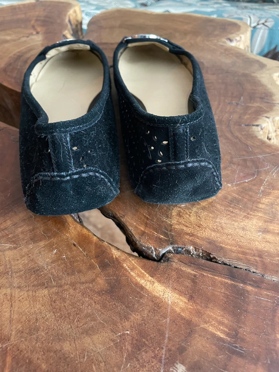 Michael Kors Black Suede  Ballet Flats - photo 3