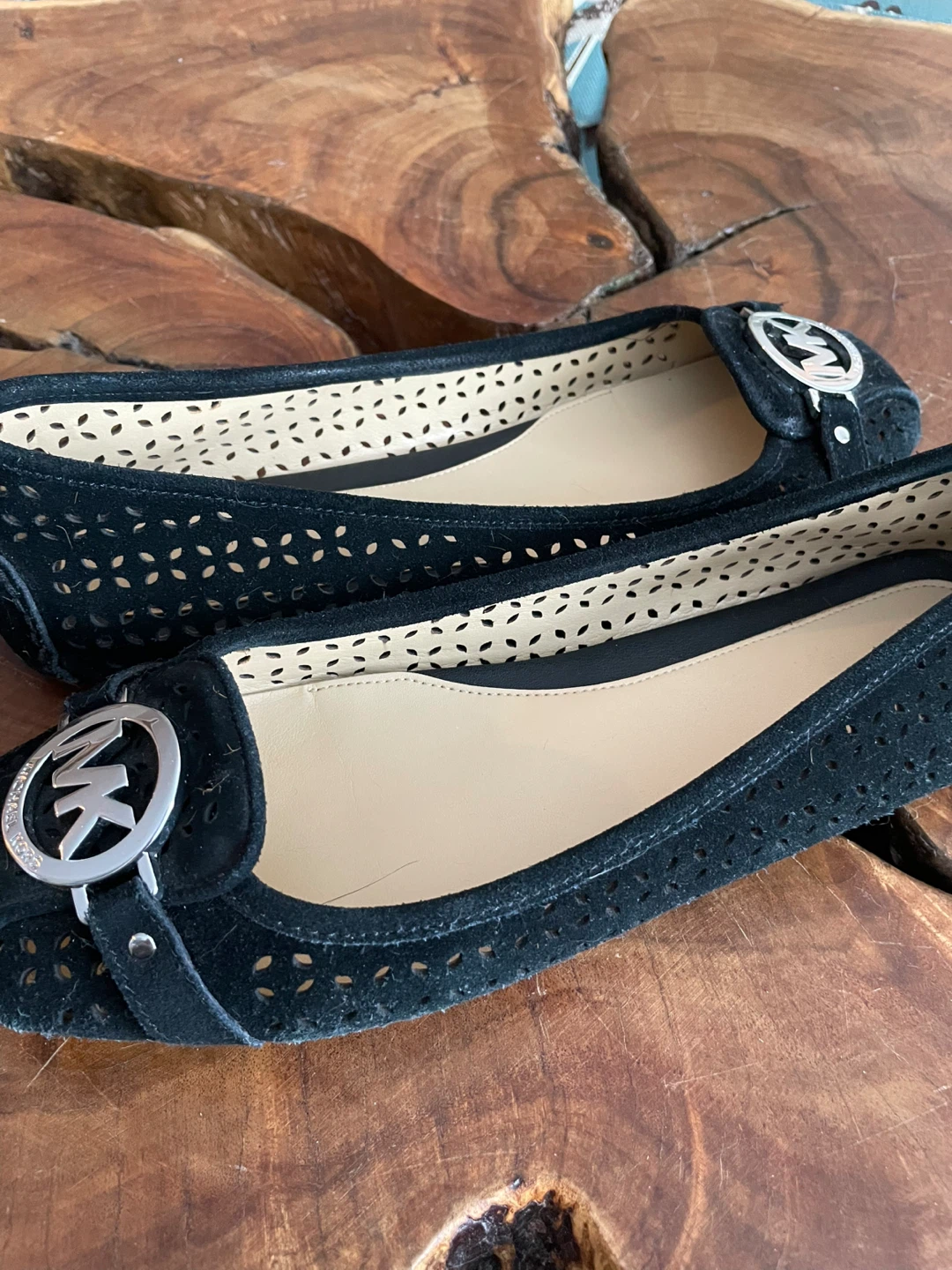 Michael Kors Black Suede  Ballet Flats - photo 2