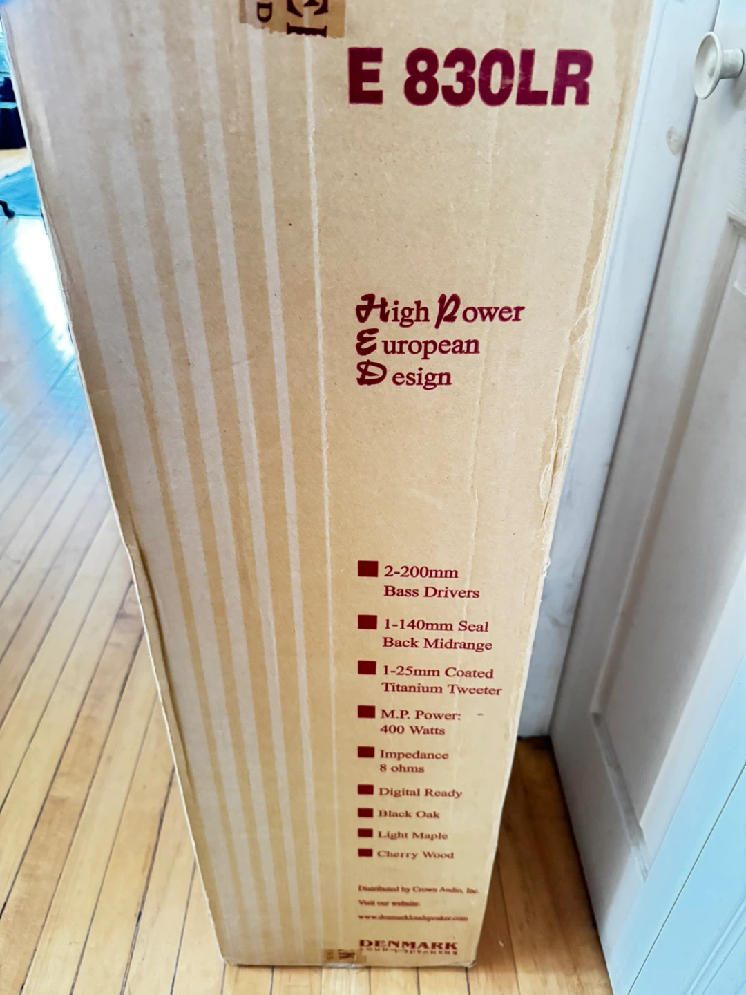 DENMARK Loud Speakers E 830LR - photo 2