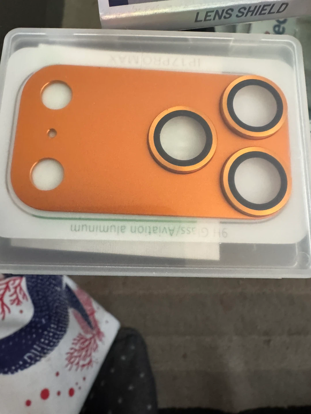 Aluminum Alloy Lens Film for iPhone 17 Pro Max