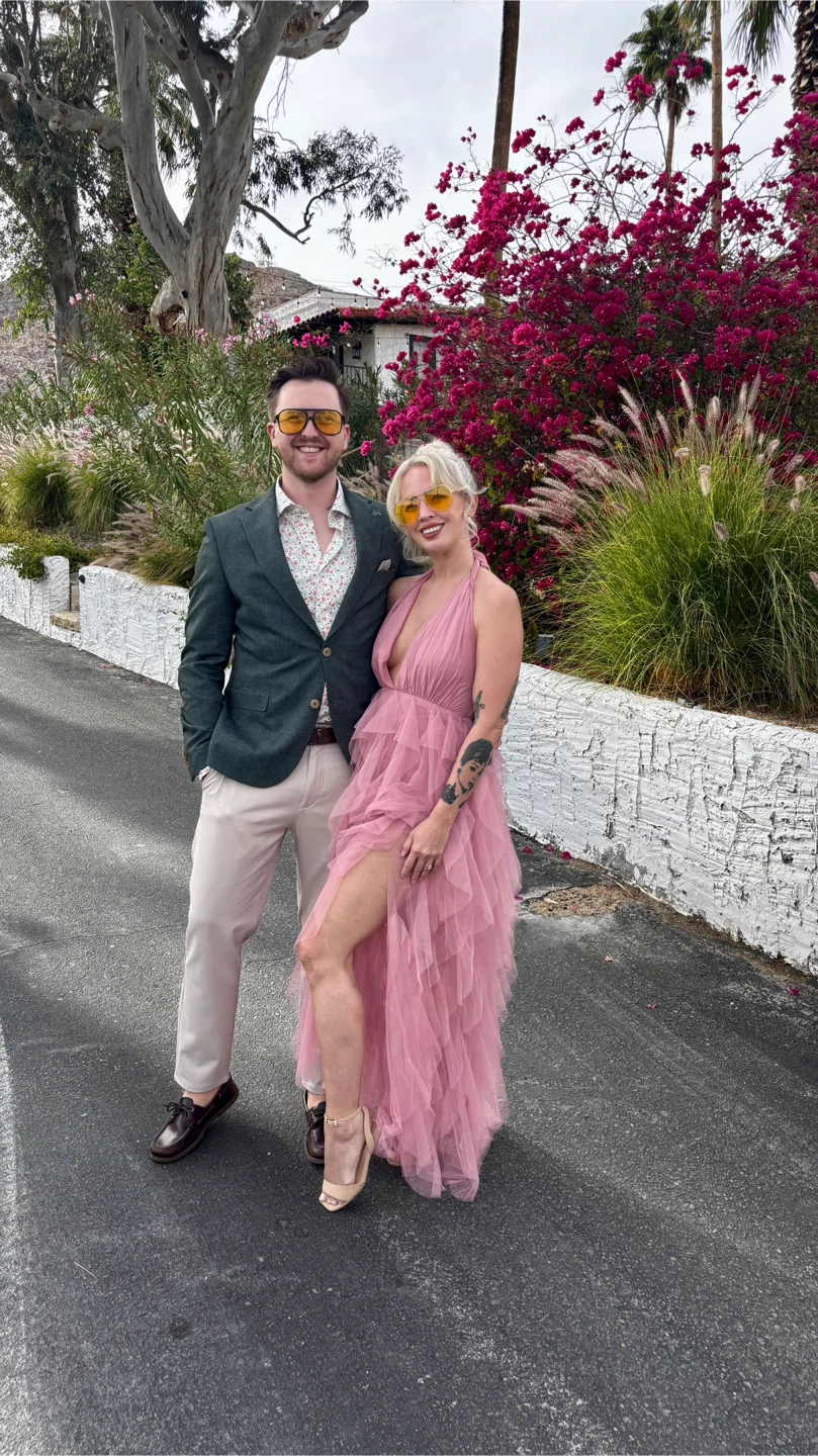 HELLO MOLLY Into The Middle Tulle Halter Maxi Dress - photo 3