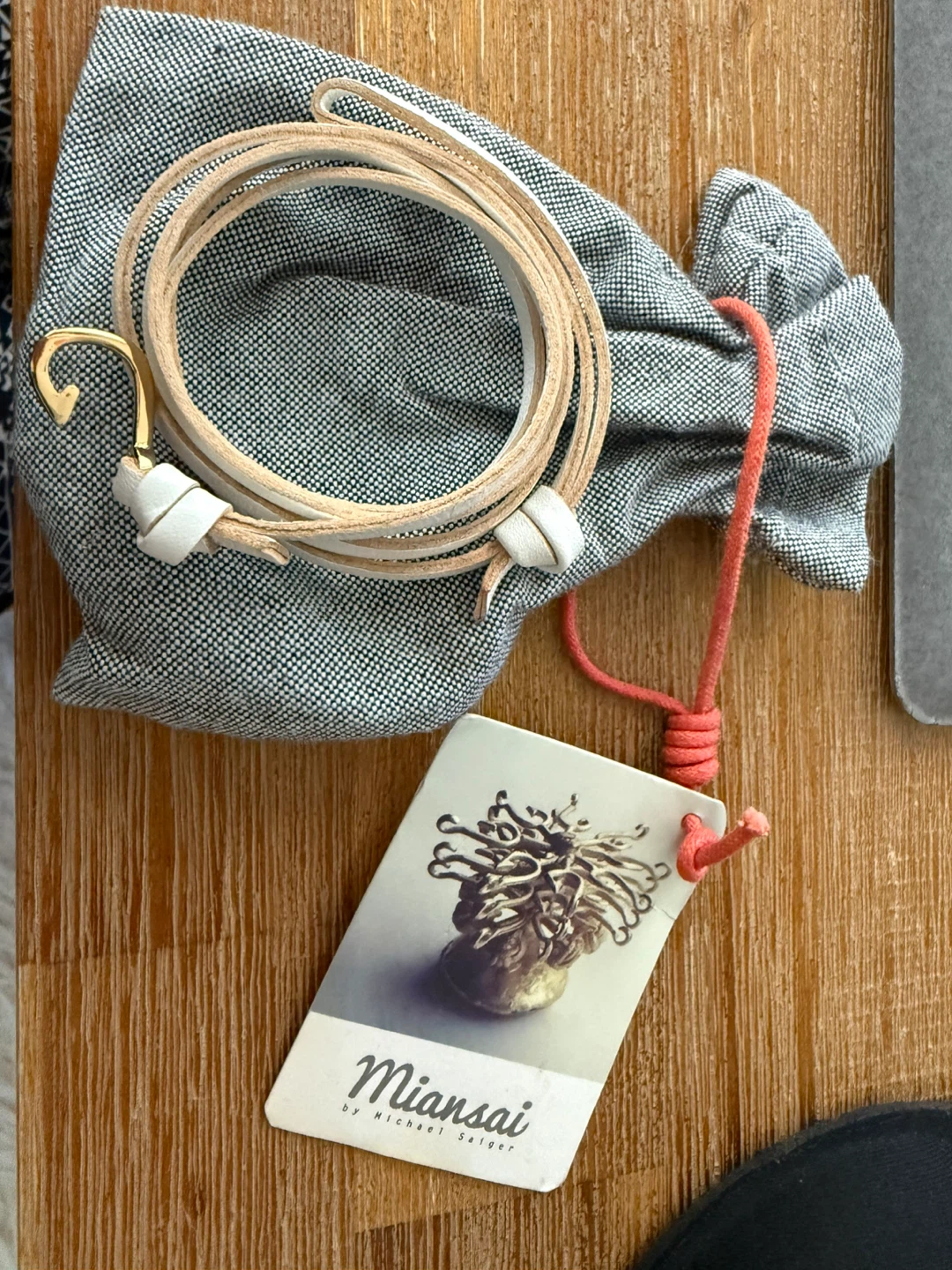 Miansai Leather Wrap Bracelet