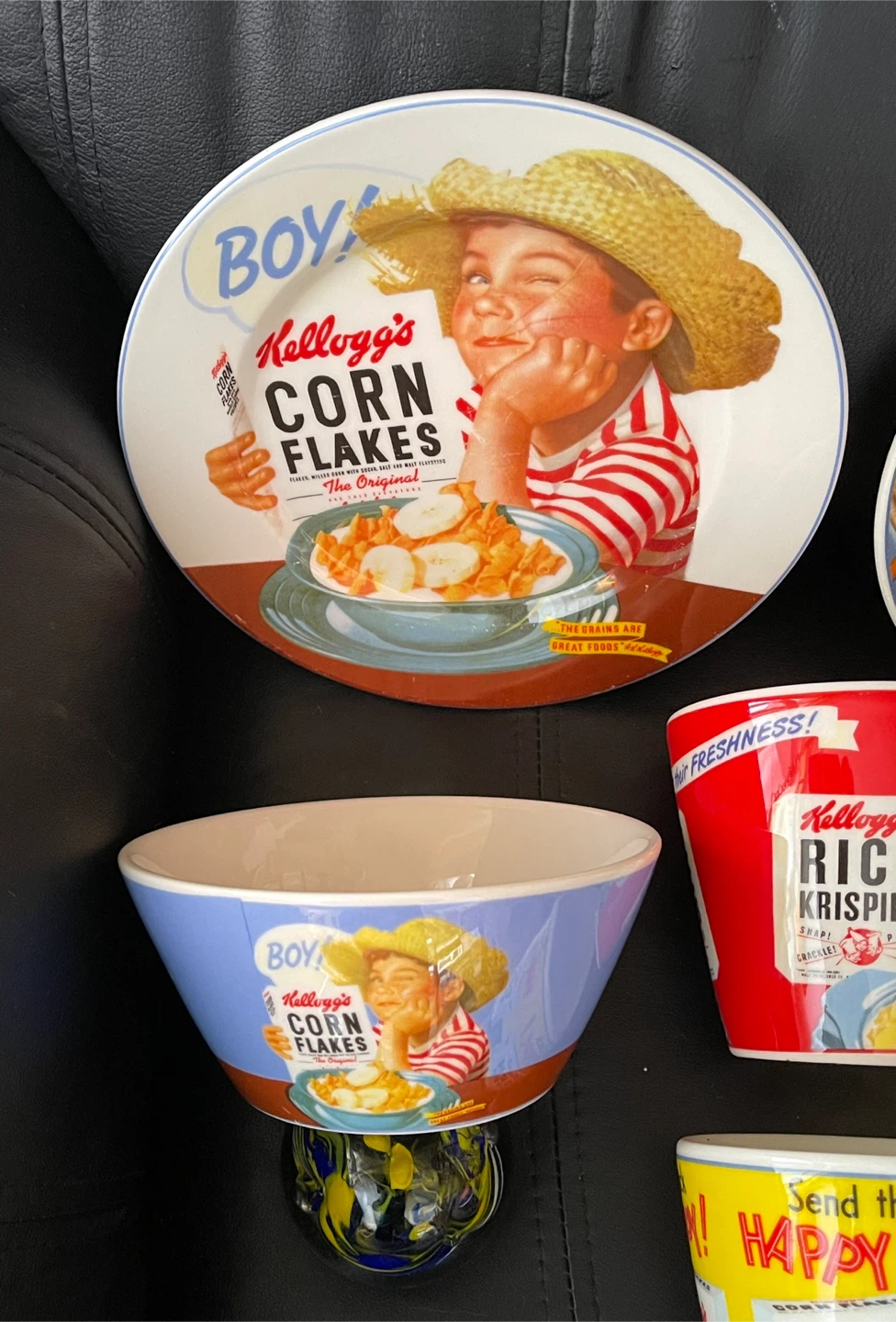 Kellogg's Vintage Cereal Bowls, Plates & Mugs Set - photo 2