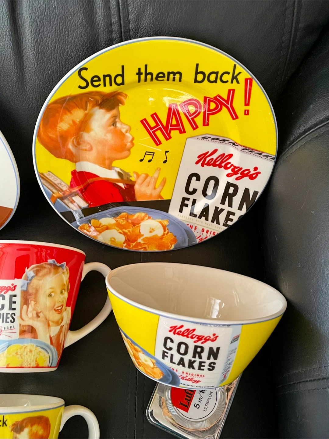 Kellogg's Vintage Cereal Bowls, Plates & Mugs Set - photo 3