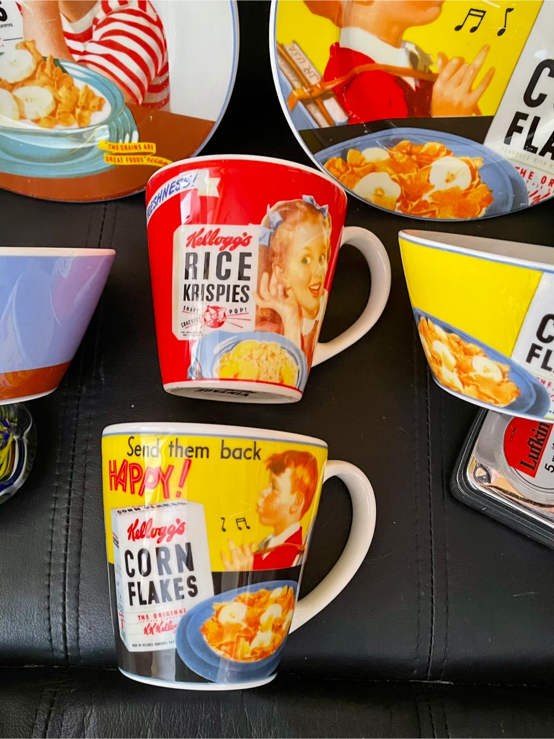 Kellogg's Vintage Cereal Bowls, Plates & Mugs Set - photo 4