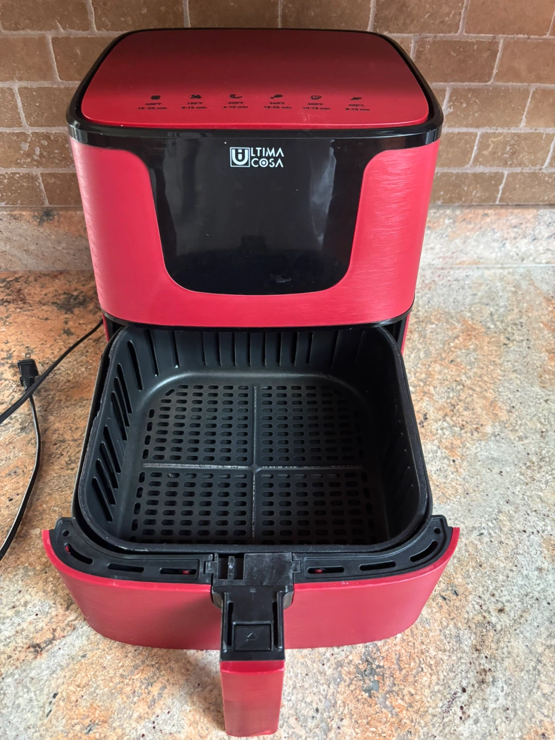 Ultima Cosa Red Air Fryer - photo 2