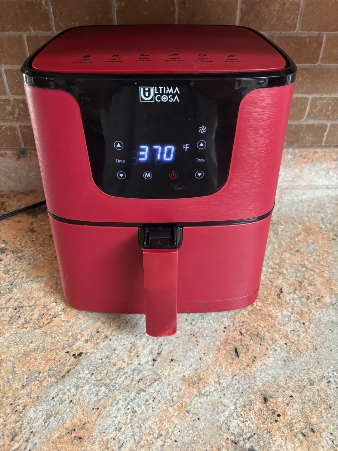 Ultima Cosa Red Air Fryer - photo 3
