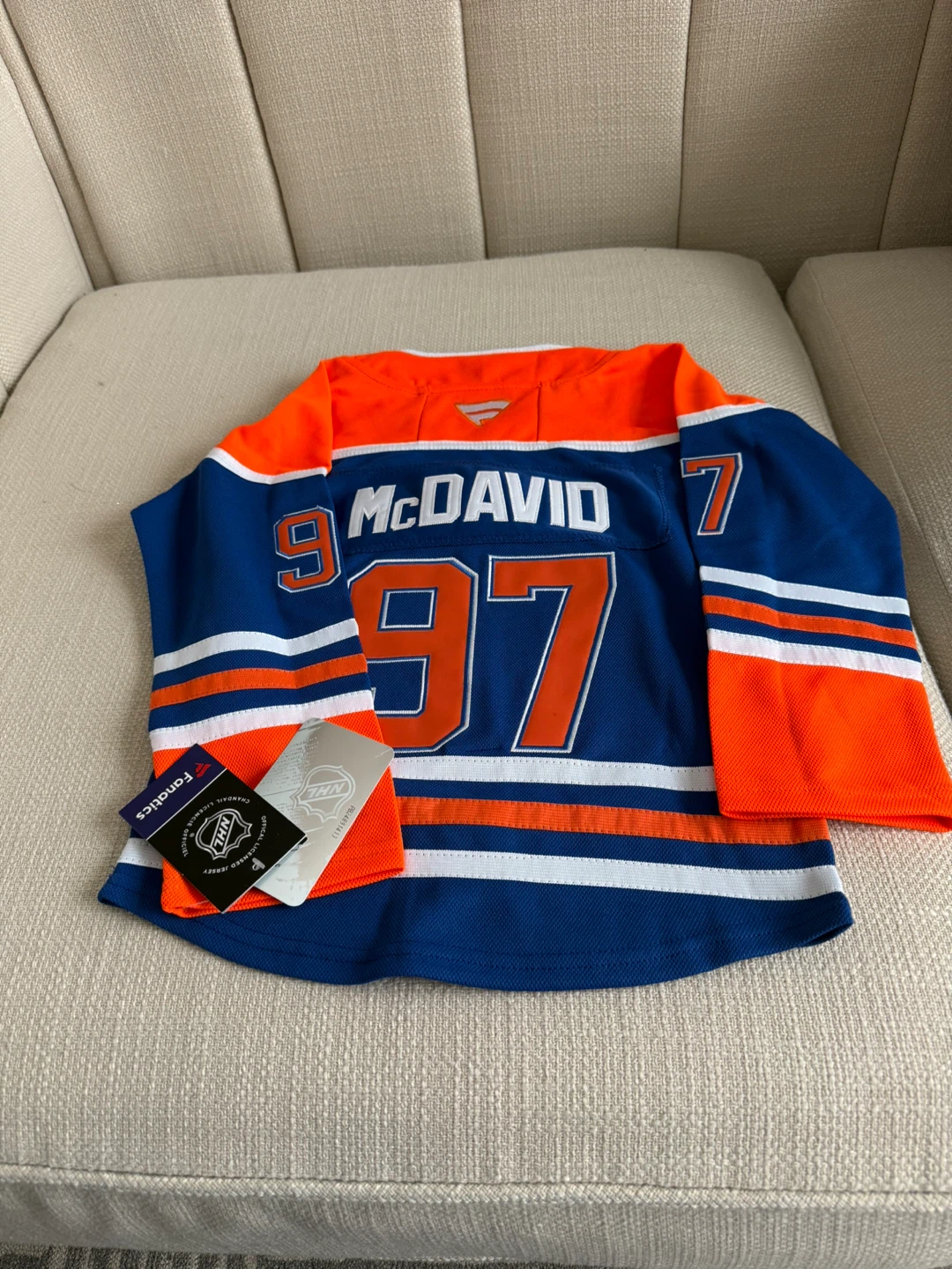 New youth Edmonton Oilers McDavid #97 Jersey - photo 2