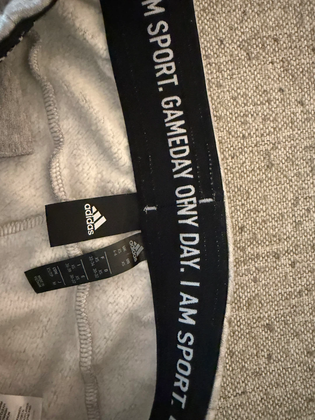 Adidas Grey Jogger Sweatpants - photo 3