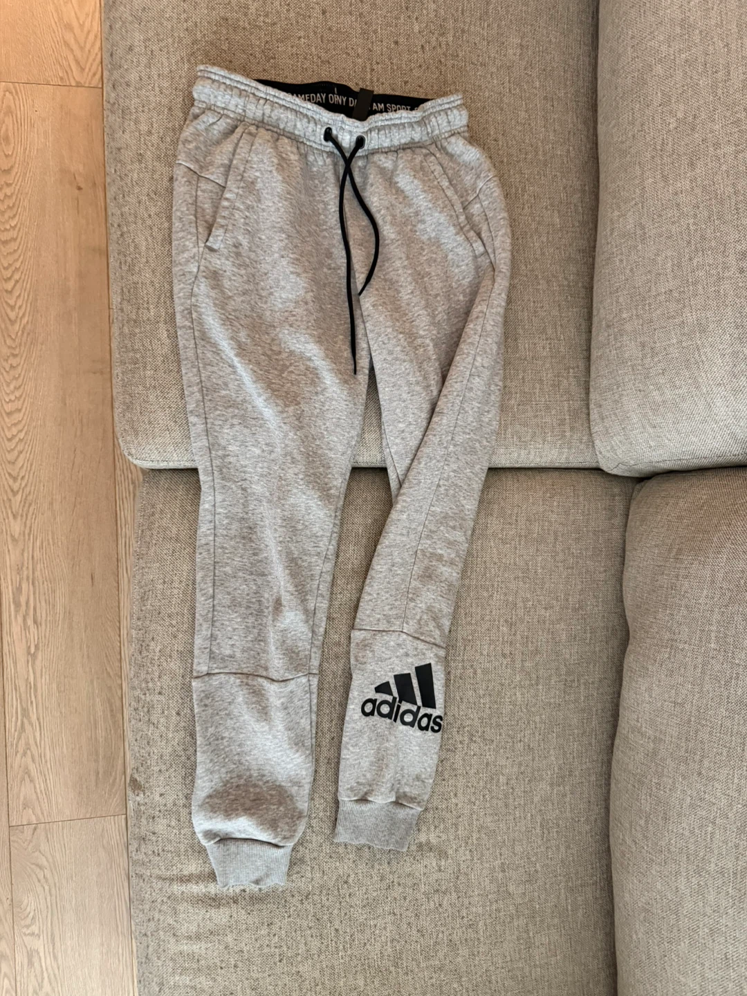 Adidas Grey Jogger Sweatpants - photo 2