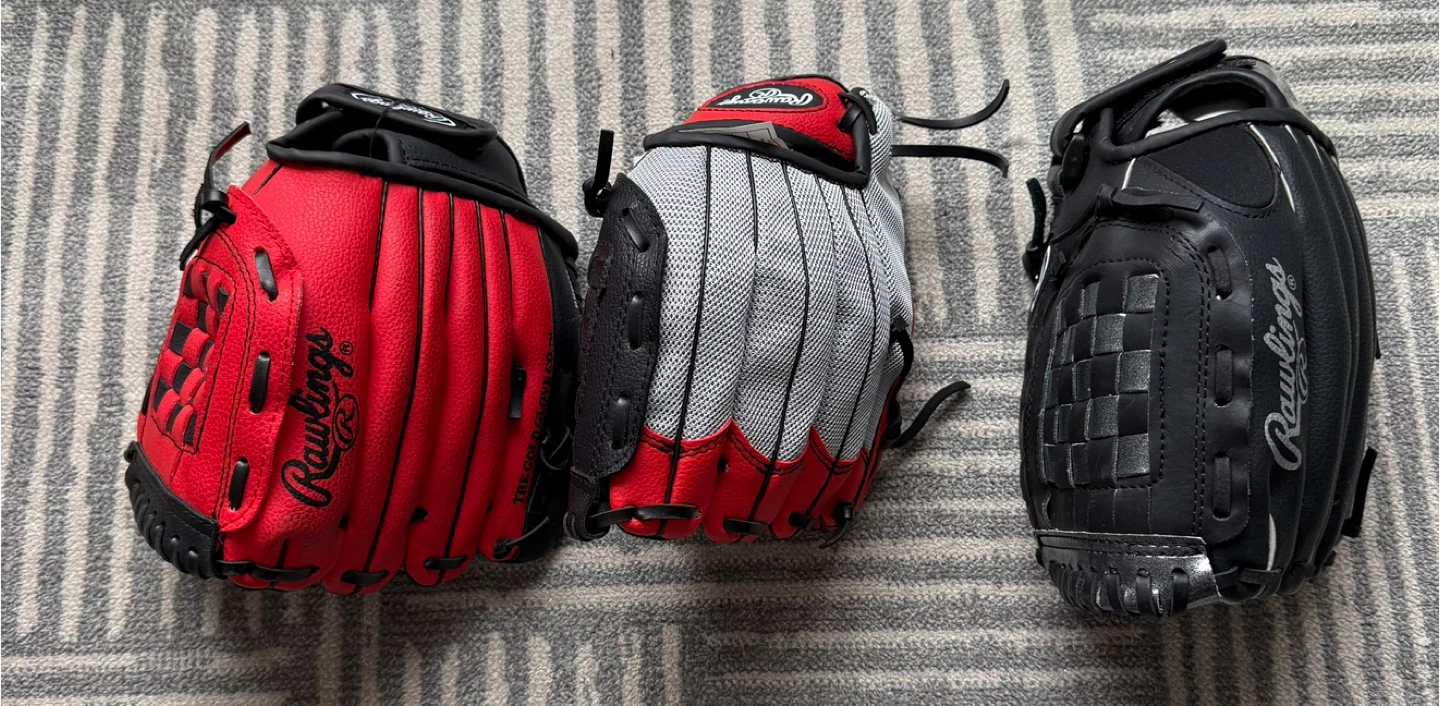 Rawlings 10 and 11 Inch Youth Baseball Glove