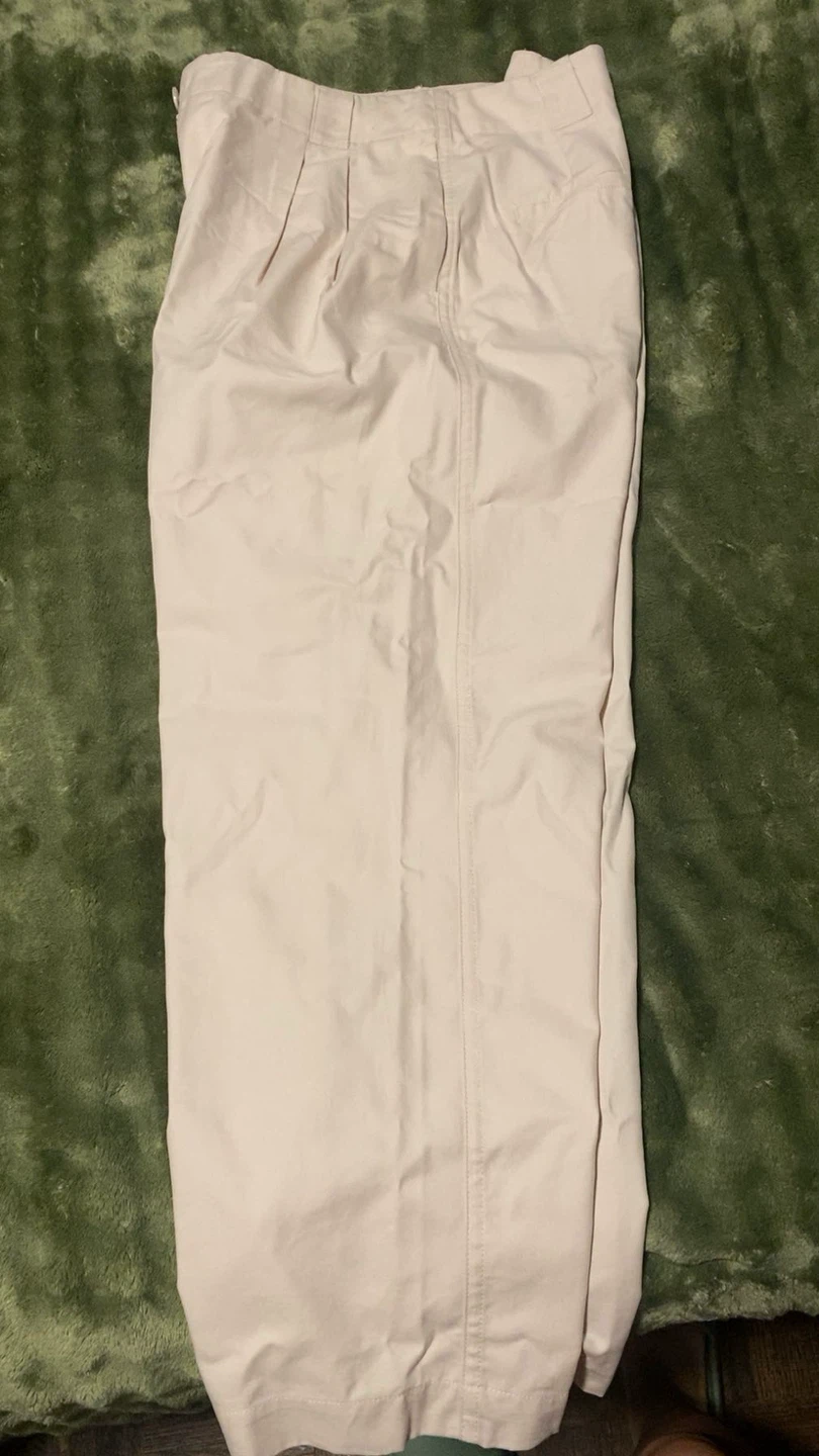 Dynamite High Waisted Wide Leg Pants - Polished Pearl - Size 6 - photo 2