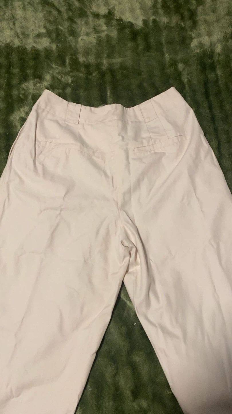 Dynamite High Waisted Wide Leg Pants - Polished Pearl - Size 6 - photo 3