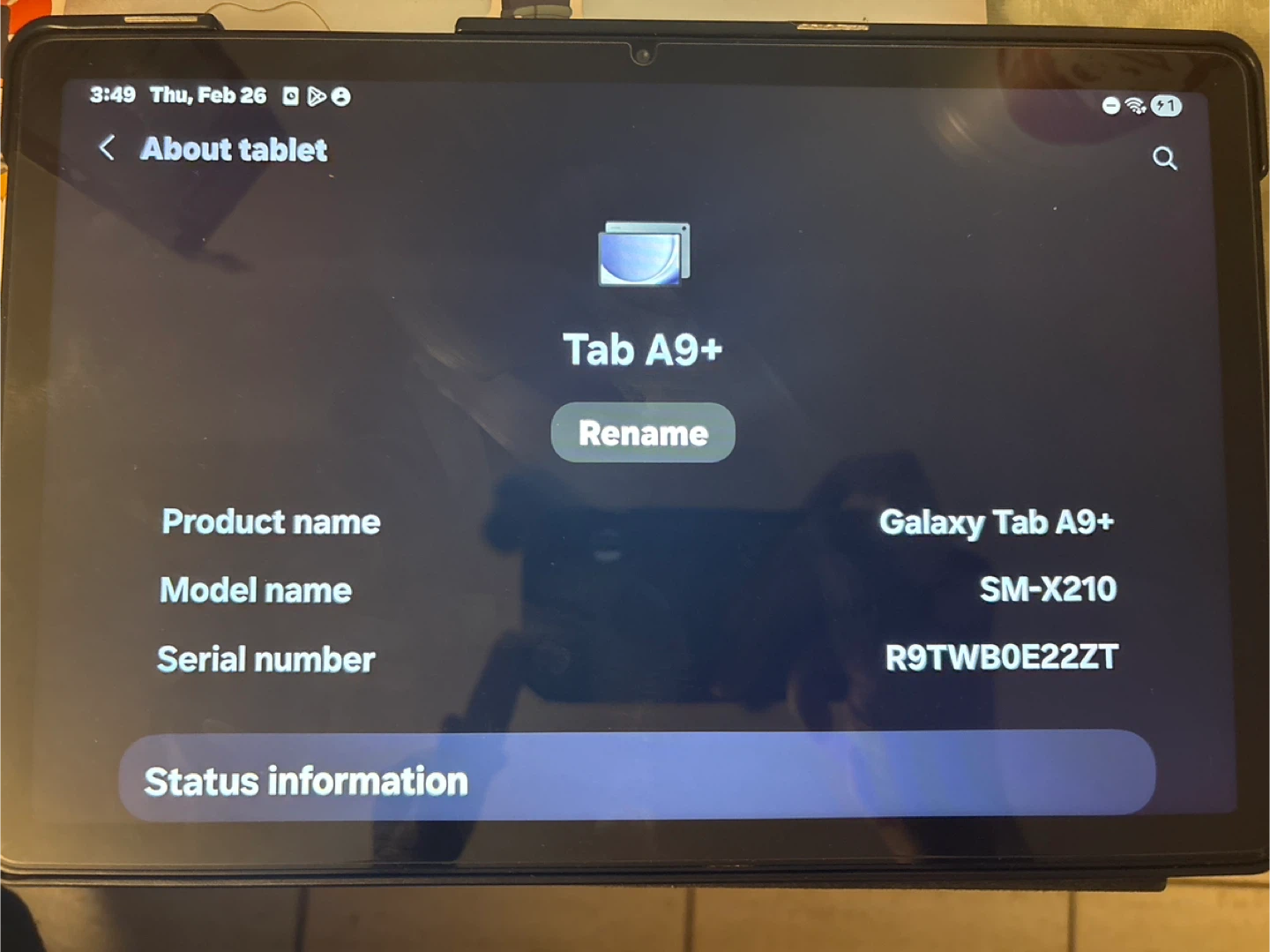 Samsung Galaxy Tab A9+ Tablet