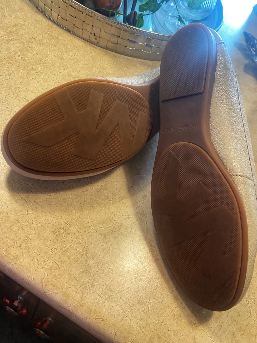 🤍Michael Kors Beige Women's Leather Loafers - photo 2