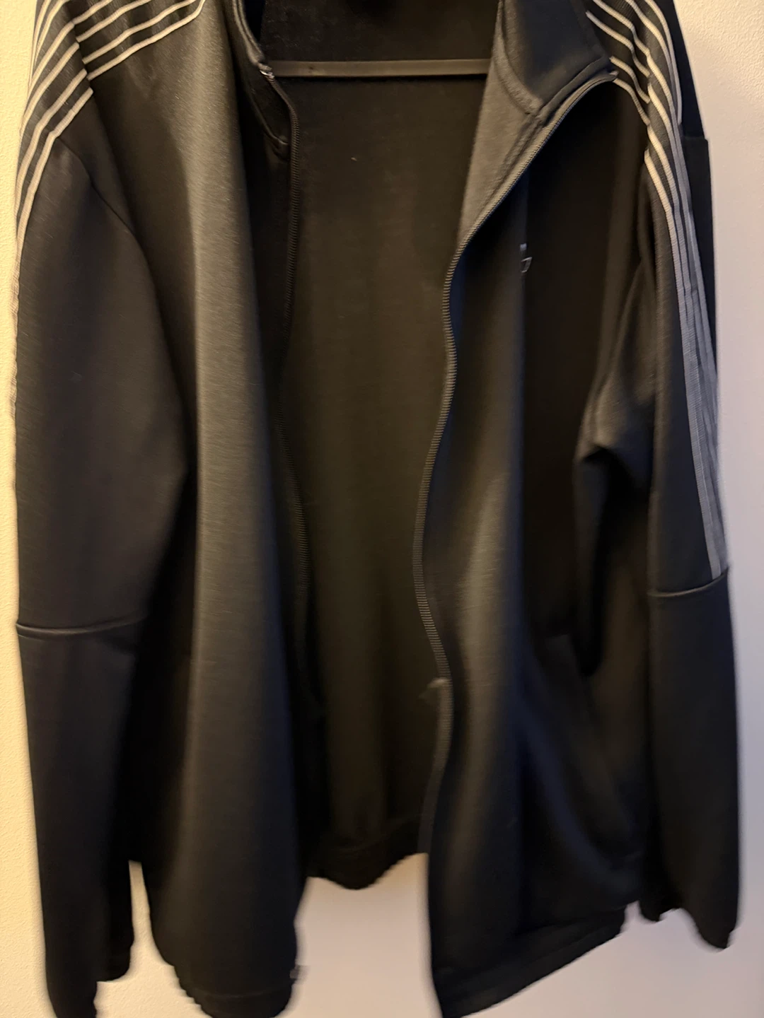 Adidas Track Jacket - Black, Size M - photo 5