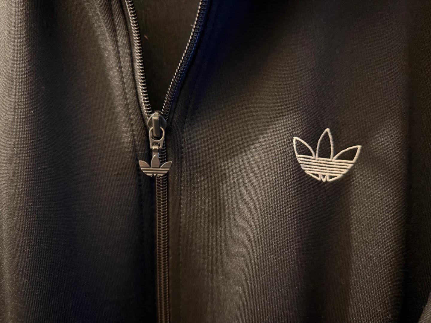 Adidas Track Jacket - Black, Size M - photo 2