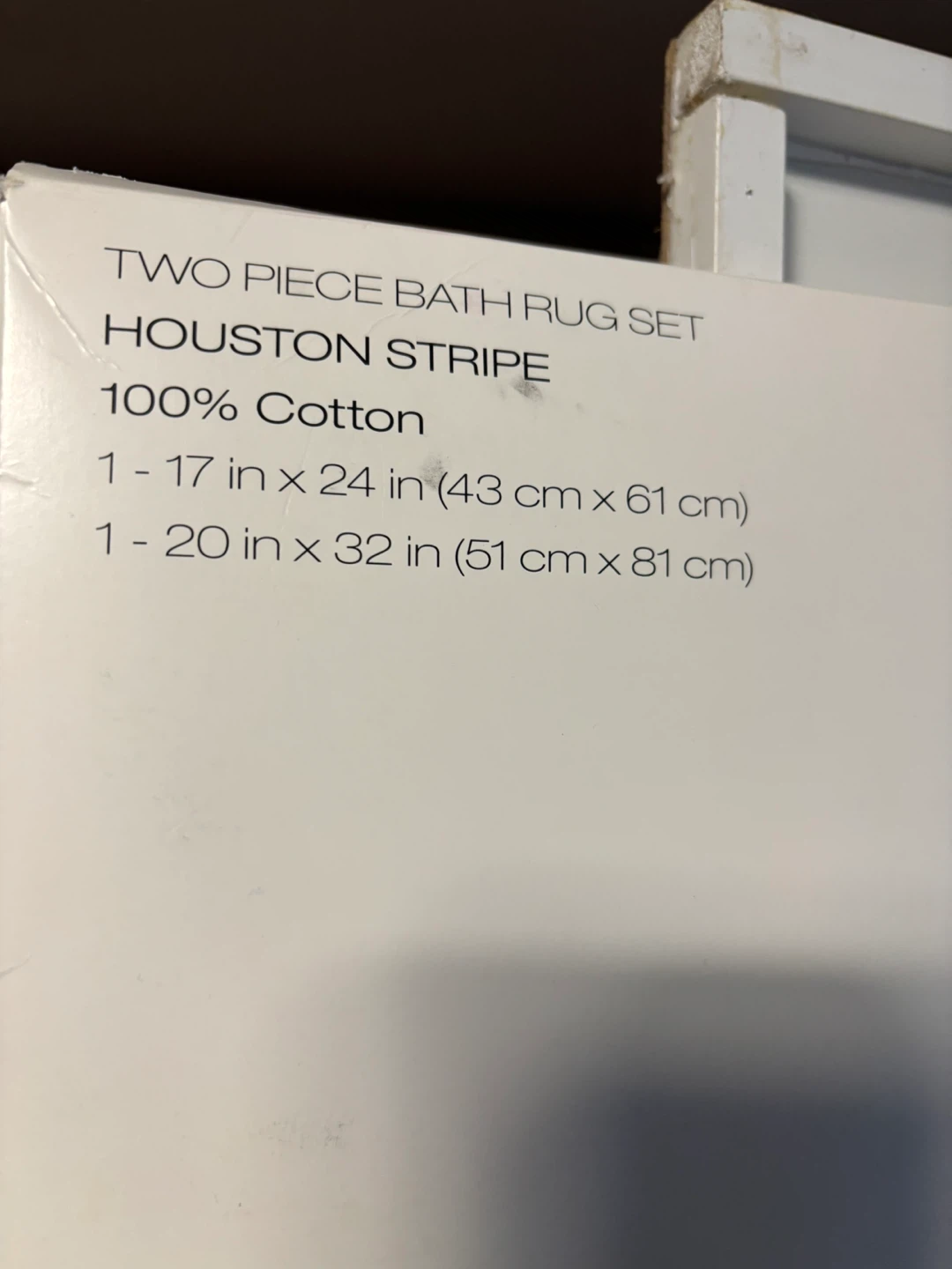 DKNY Houston Stripe Two-Piece Bath Rug Set - photo 2